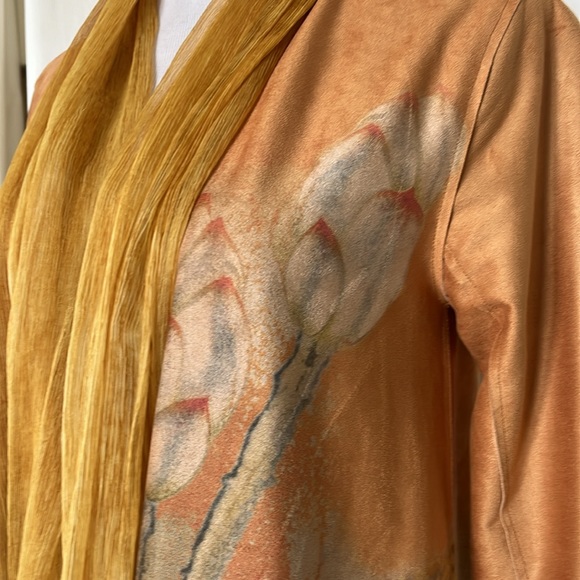 Rare Soft Surroundings Hand Painted Jacket - Picture 6 of 8